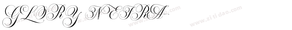 GLORY NEIRA字体转换